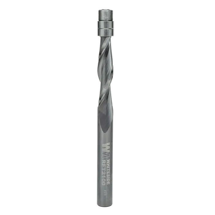 Whiteside 1/4 in 1 in 3 in Spiral Flush Trim Up Cut