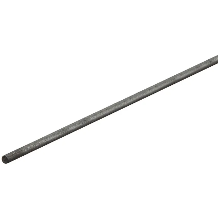 Hot Rolled Steel 3/8 in 4 ft Round Steel Rod