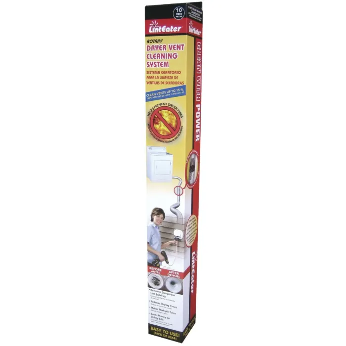 Gardus LintEater Dryer Vent Cleaning System (10 Piece)
