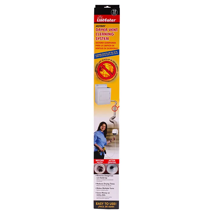 Gardus LintEater Dryer Vent Cleaning System (10 Piece)
