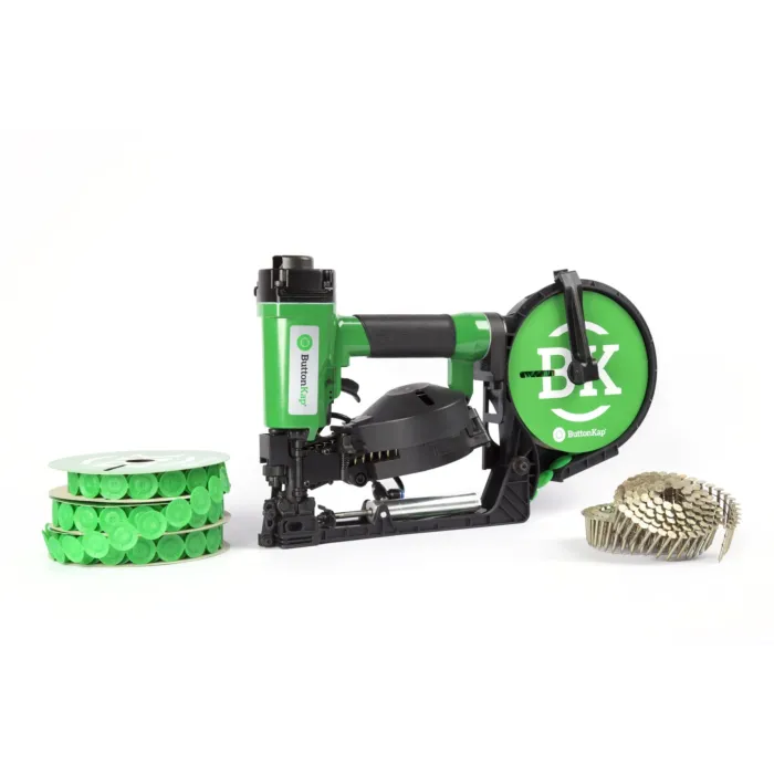 ButtonKap® AutoKap LLC 120 Roofing Coil 1-1/4 in 1/4 in NPT Button Cap Nailer