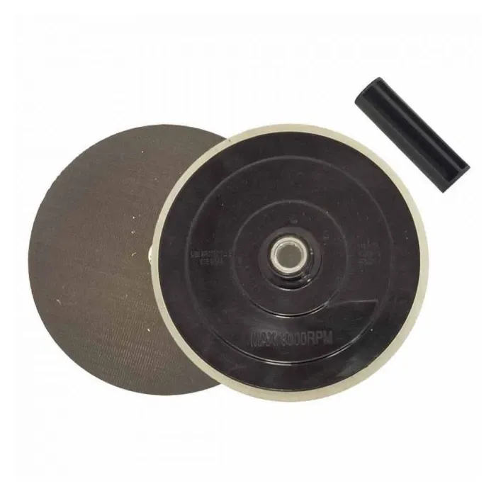 American General Tool 7 in 5/8 in-11 UNC Female Hook and Loop Back Up Pad