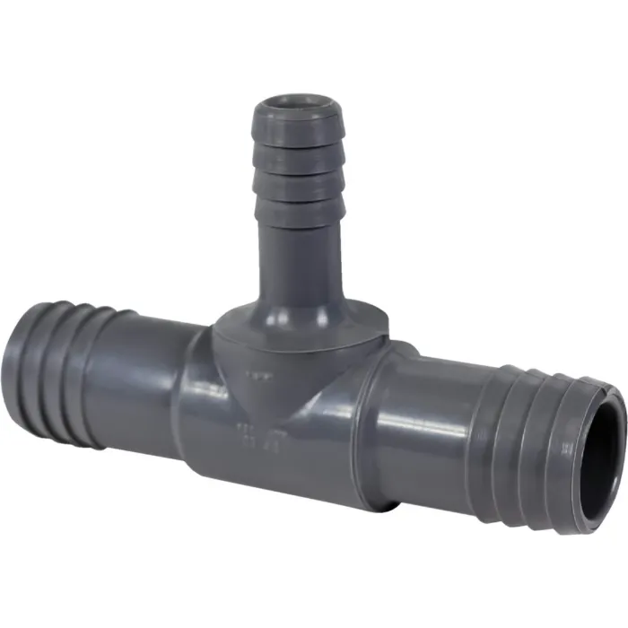 Plumbeeze Boshart 1 In. x 1 In. x 1/2 In. Reducing Polypropylene Insert Tee
