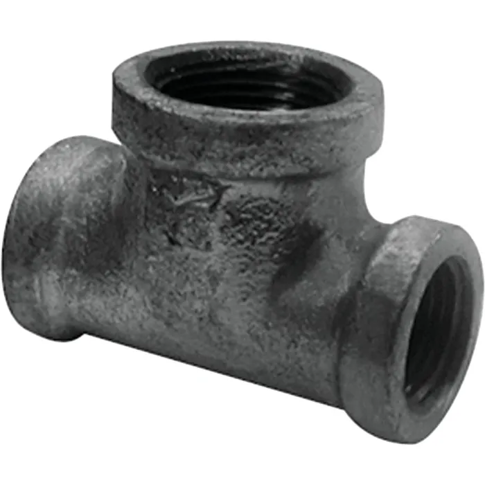 Eastman Southland 1-1/4 In. x 1-1/4 In. x 3/4 In. FIP Black Iron 2-Way Reducing Tee