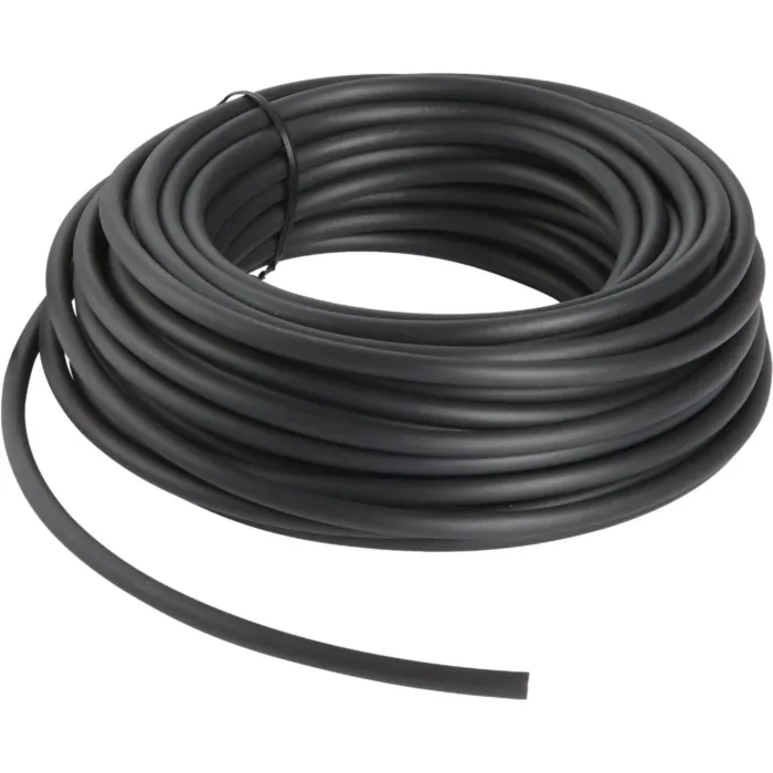 Rain Bird 1/4 In. x 50 Ft. Black Plastic Blank Drip Tubing