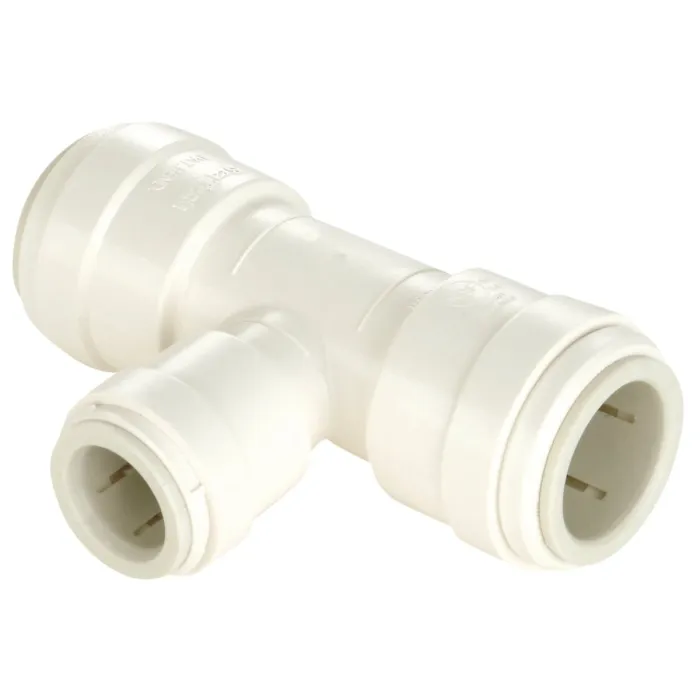 Jones Stephens Watts 3/4 In. x 3/4 In. x 1/2 In. Reducing Quick Connect Plastic Tee