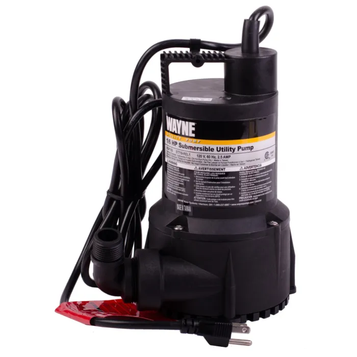 Wayne WAYNE RUP160 1/6 Portable Electric Water Removal Pump