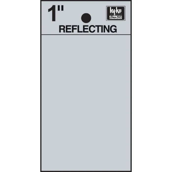 HY-KO Hy-Ko Vinyl Adhesive Symbol, Blank