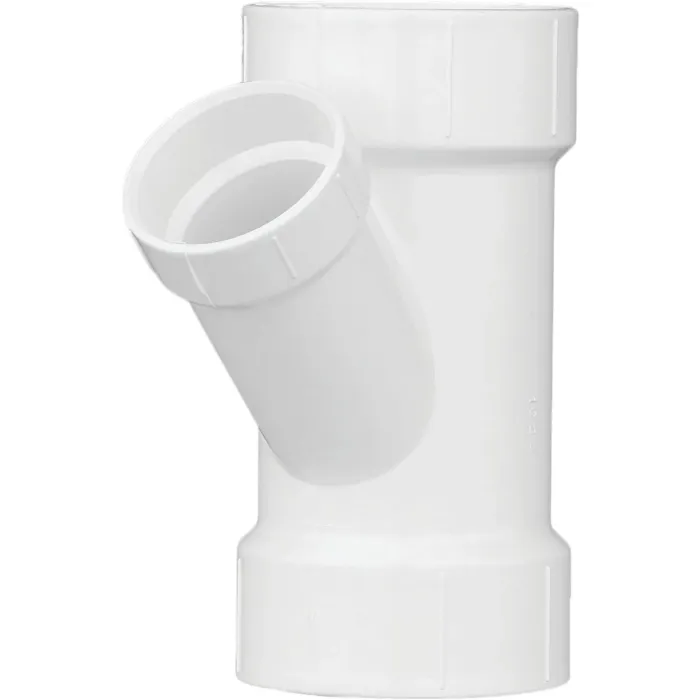 Charlotte Pipe 3 In. x 2 In. Schedule 40 DWV Reducing PVC Wye
