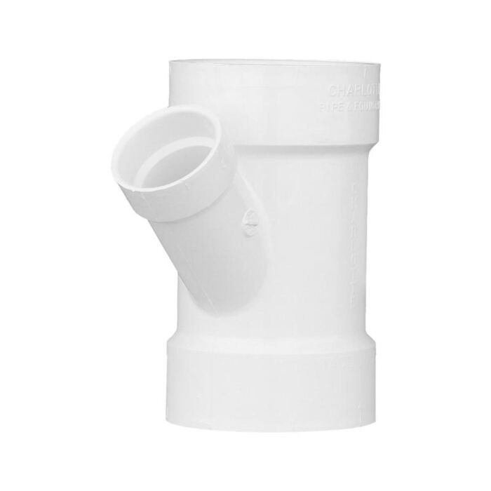PVC Reducing Wye - 4 in. x 2 in.