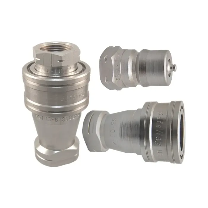 Safeway 3.03 in 3/8 in Female Pipe General Purpose Hydraulic Quick Coupling