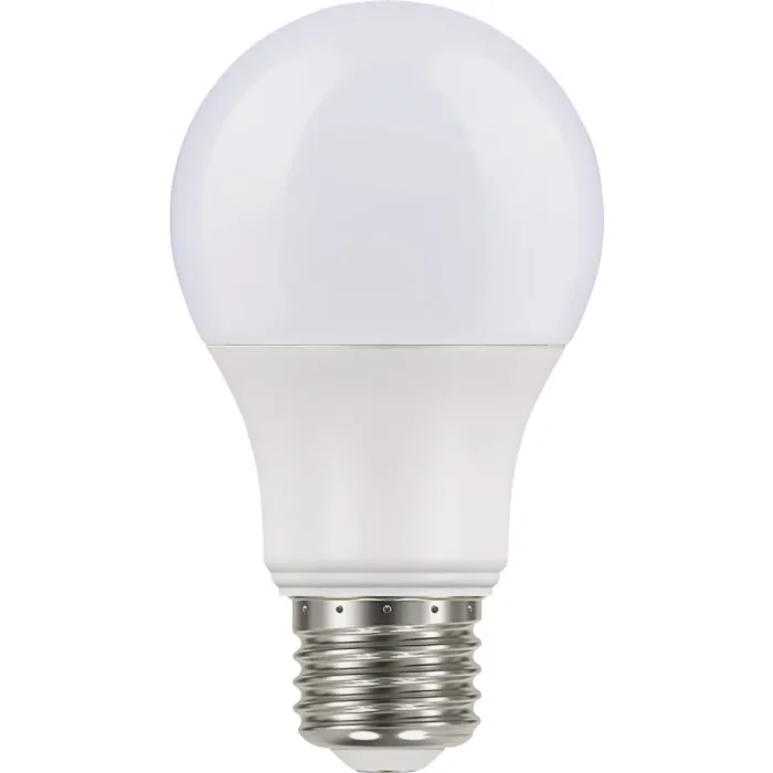 Satco Nuvo 60W Equivalent Warm White A19 Medium Dusk To Dawn LED Light Bulb