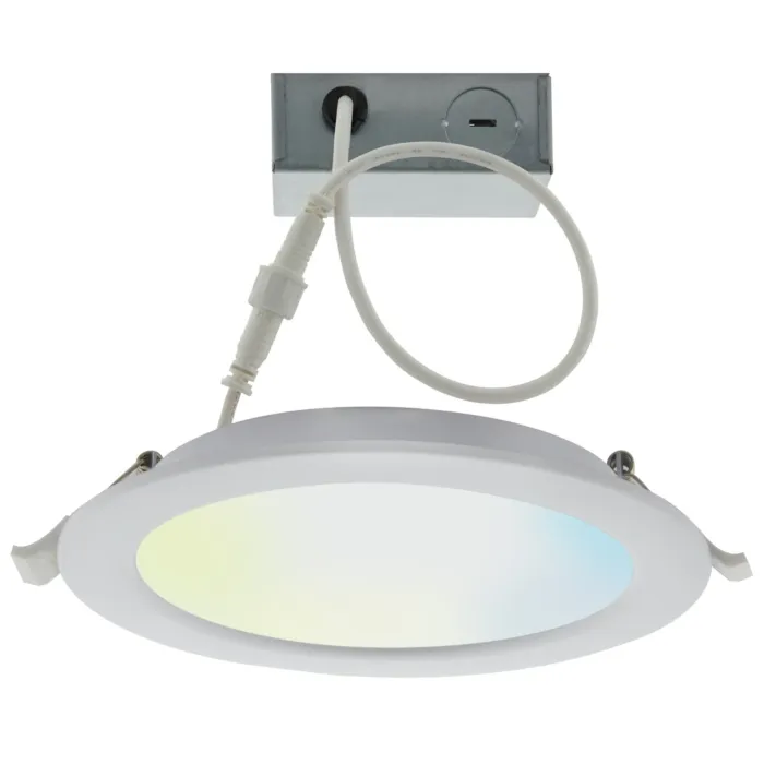 Satco 10 Watt - LED Direct Wire Downlight - 4 Inch - Tunable White - Round - Starfish IOT - 120 Volt - 650 Lumens