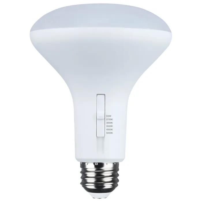 Satco 120V 8.5W BR30 LED CCT Selectable Light Bulb