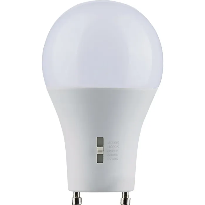 Satco 100W Equivalent 5CCT-Selectable A19 GU24 Base Dimmable Traditional LED Light Bulb