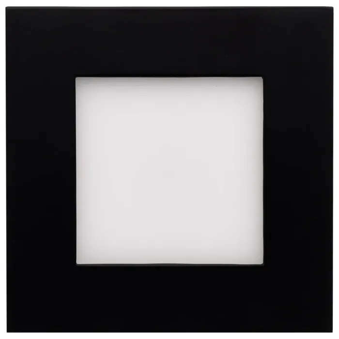 Satco 10 Watt LED Direct Wire Square Downlight (Black) 4 in.