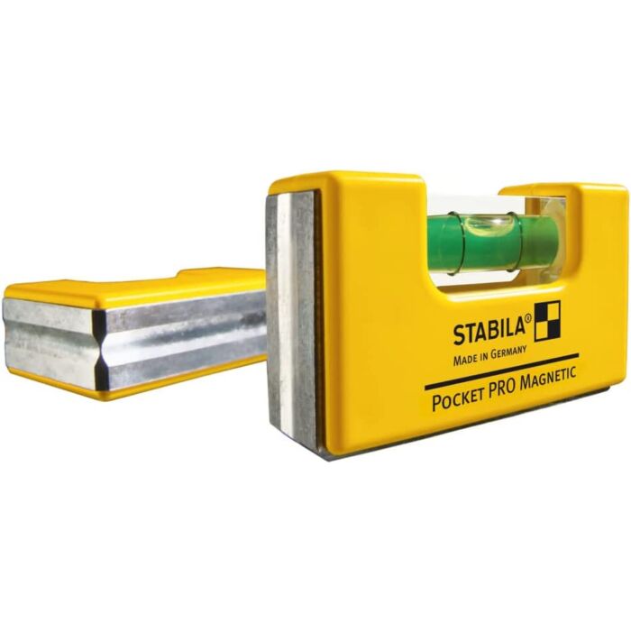Stabila 3 in. Bubble Magnetic Pro Pocket Level