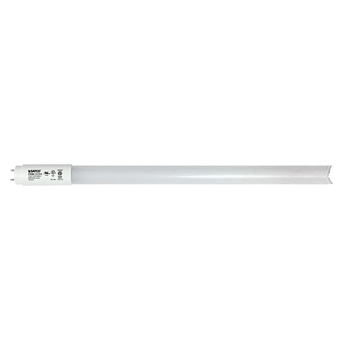 Satco 18.5 Watt T8 LED - 4000K - Medium Bi Pin base - 50000 Average rated hours - 120-277 Volt - Type B - Ballast Bypass - Single or Double Ended Wiring