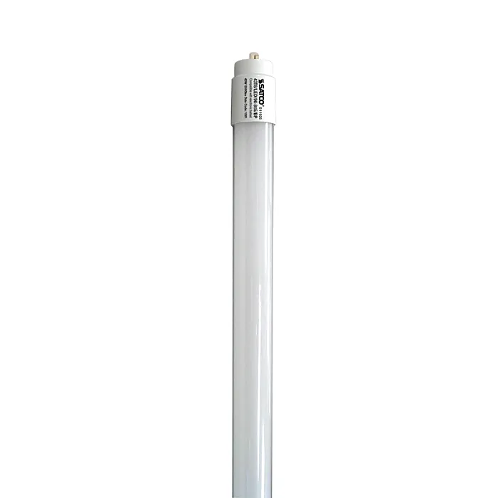 Satco 43 Watt T8 LED - Single pin base - 6500K - 50000 Average rated hours - 5500 Lumens - Type B - Ballast Bypass - Double Ended Wiring