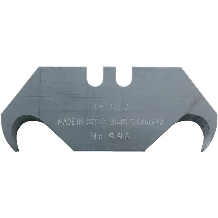 Stanley Large 2-Ended Hook 1-7/8 In. Utility Knife Blade (50-Pack)