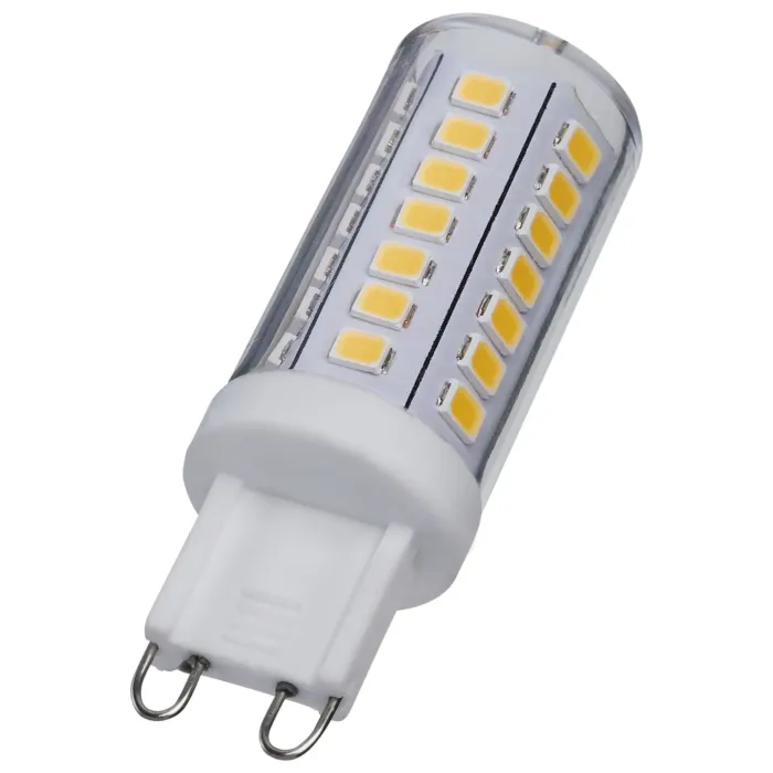 Satco 5 Watt Mini LED - G9 Base - 3000K - Clear Finish - 120 Volt