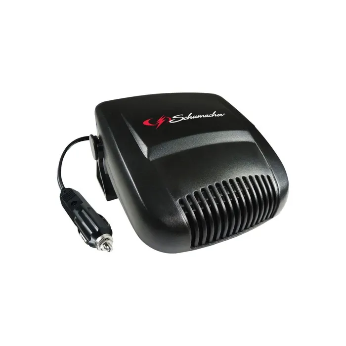 Plastic 12 V Black Heater and Fan