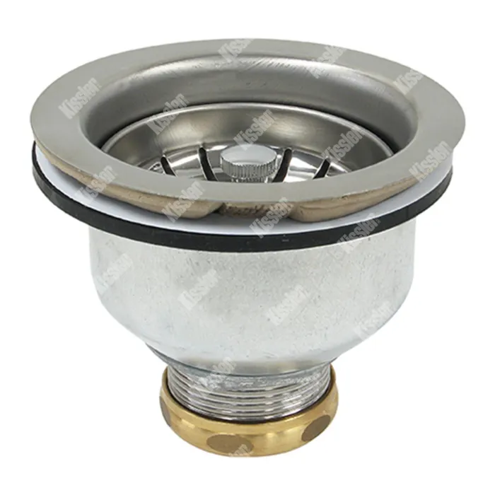 Kissler SS Chrome Plated Universal Fit Sink Basket Strainer Assembly