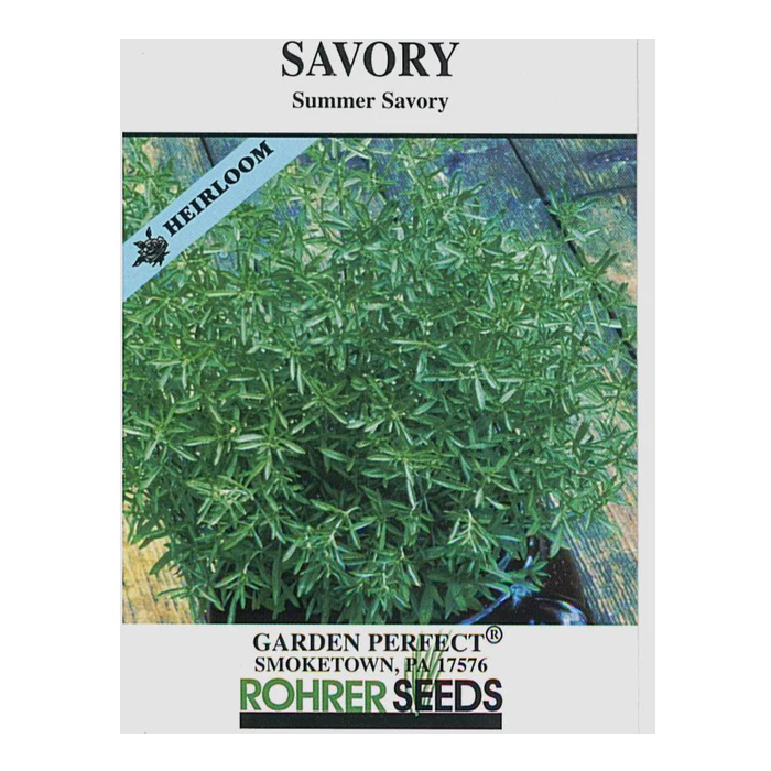 Rohrer Seeds Summer Savory Seeds