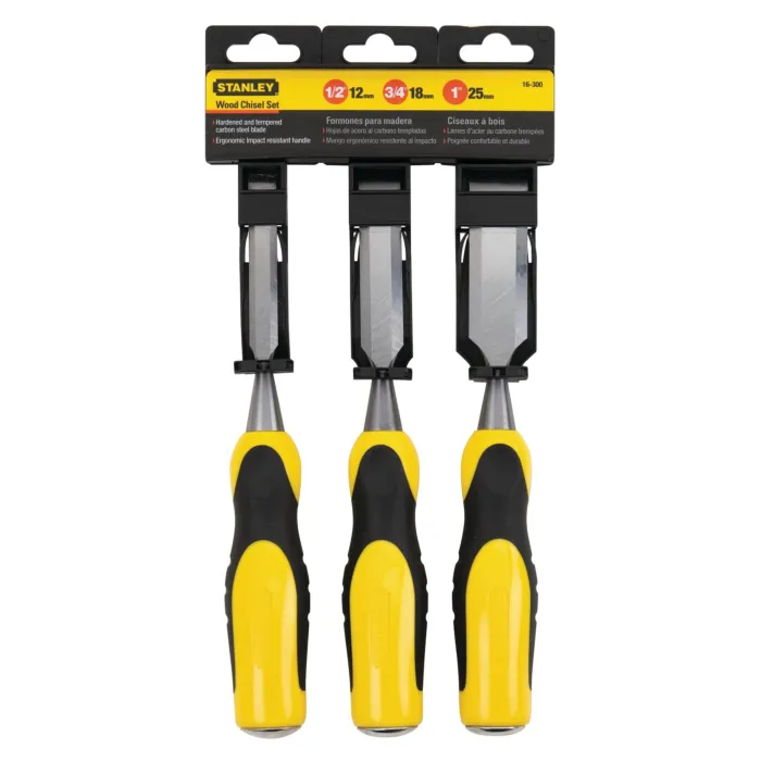 Stanley Wood Chisel Set (3pc)