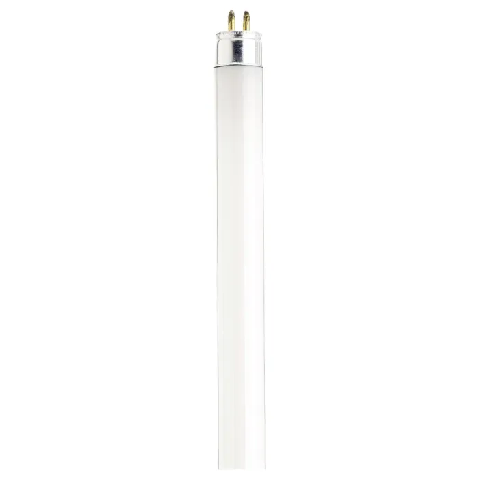 Satco 8 Watt - T5 - Preheat Fluorescent - 3000K Warm White - 52 CRI - Miniature Bi Pin base