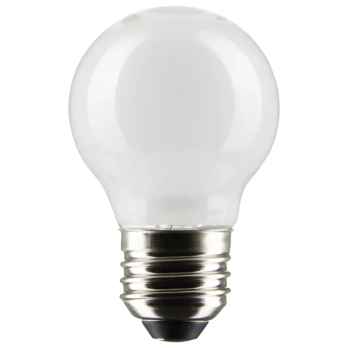 Satco 5.5 Watt G16.5 LED Filament - White - Medium base - 90 CRI - 2700K - 120 Volt