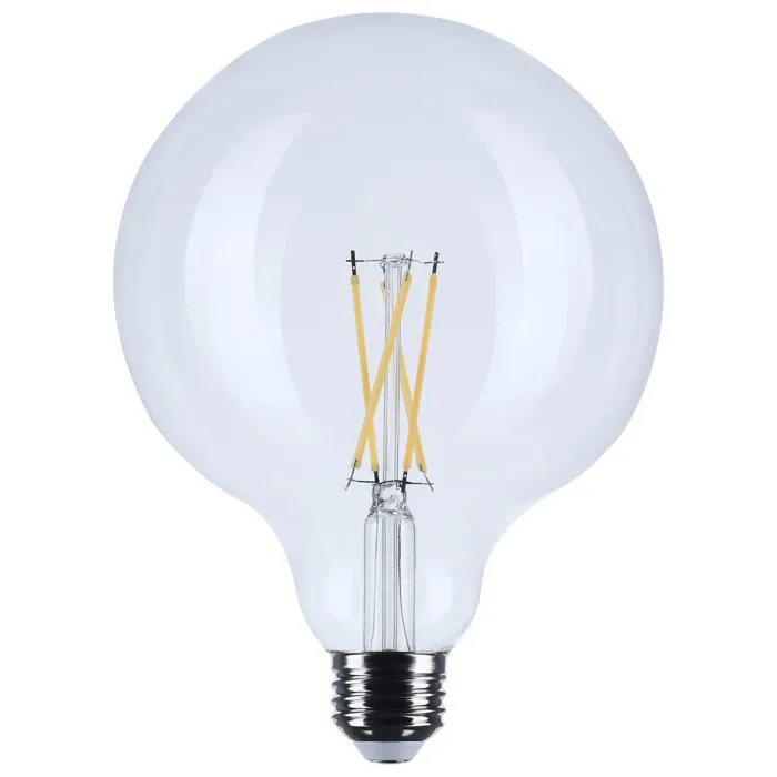 Satco 8 Watt G40 LED Filament - Clear - Medium base - 90 CRI - 4000K - 120 Volt