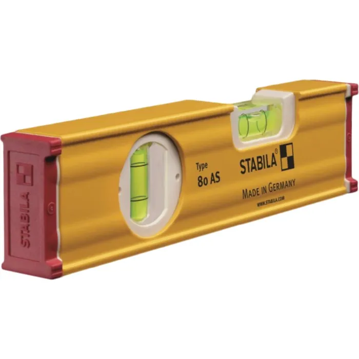 Stabila 8 In. Aluminum Type 80 AS Box Level