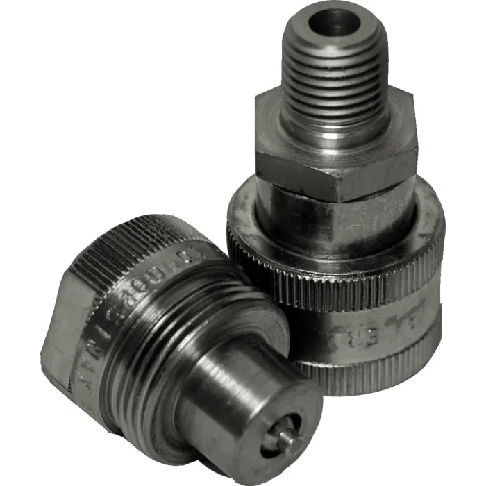 Safeway 1/4 in-18 NPT 10000 psi Quick Connect Hydraulic Hose Coupling