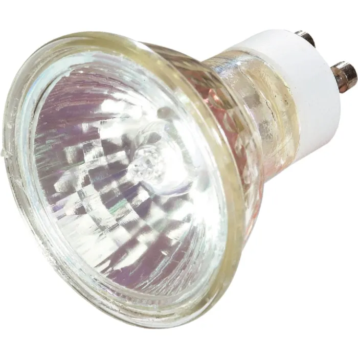 Satco 20W Clear GU10 Base MR16 Halogen Floodlight Light Bulb