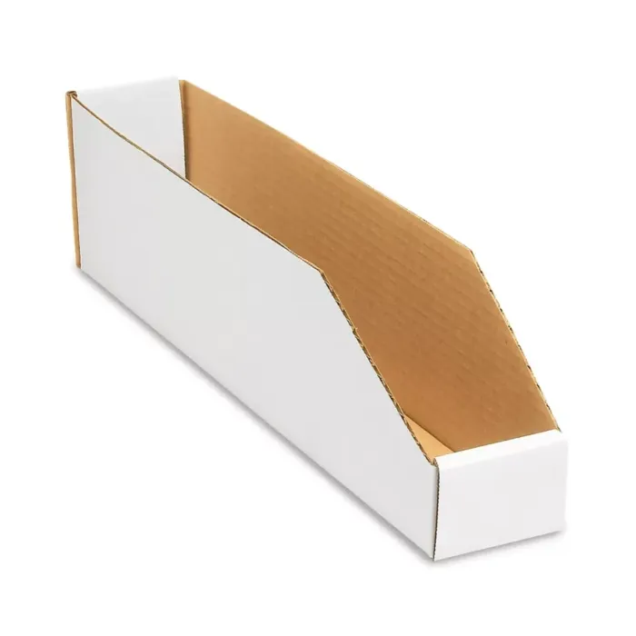 Corrugated Parts Bins - 3" x 18" x 4-1/2"