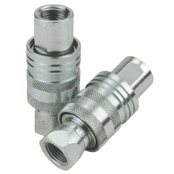 Safeway 3.66 in 1/2 in Hydraulic Quick Coupling Set