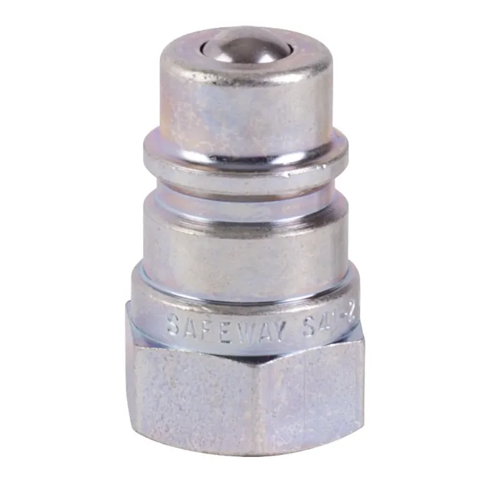 Safeway 1/4 in-18 NPT 3000 psi Quick Connect Hydraulic Hose Coupling