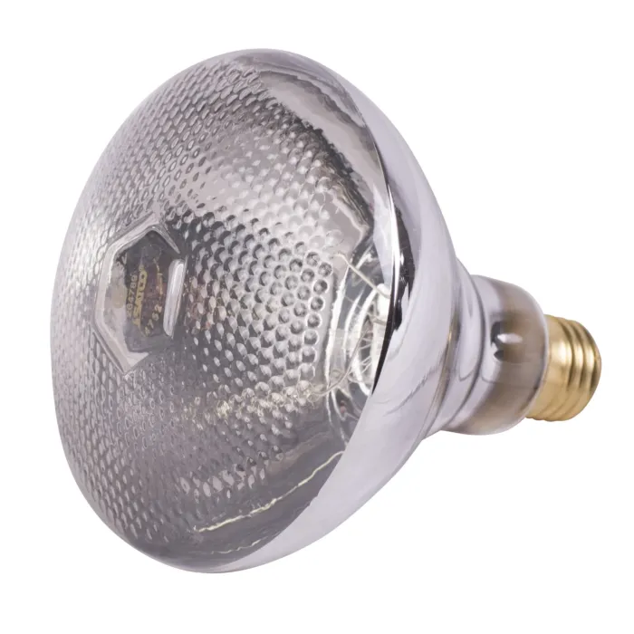Satco 175 Watt BR38 Incandescent - Clear Heat - 5000 Average rated hours - Medium base - 120 Volt