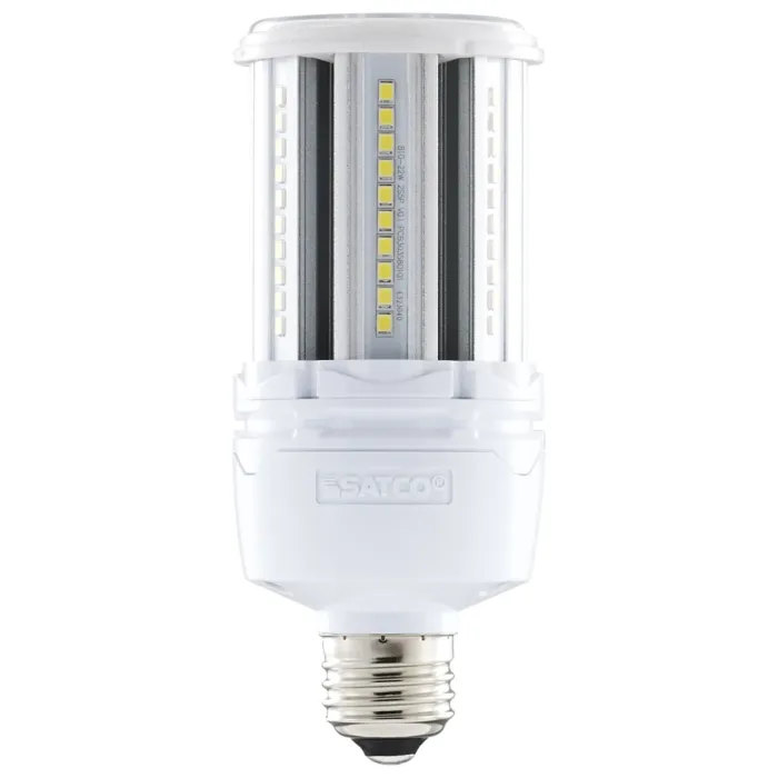 Satco 22 Watt LED HID Replacement - 80 CRI - 5000K - Type B - Ballast Bypass - Medium base - Economy Hi-Pro