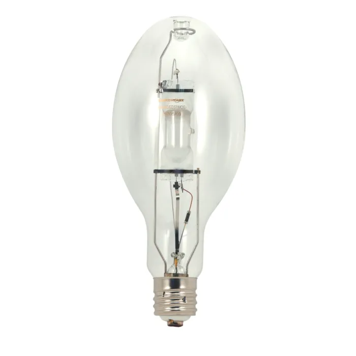 Satco 250 Watt - Metal Halide HID - Mogul base - ED28 - Clear - 65 CRI - 4000K