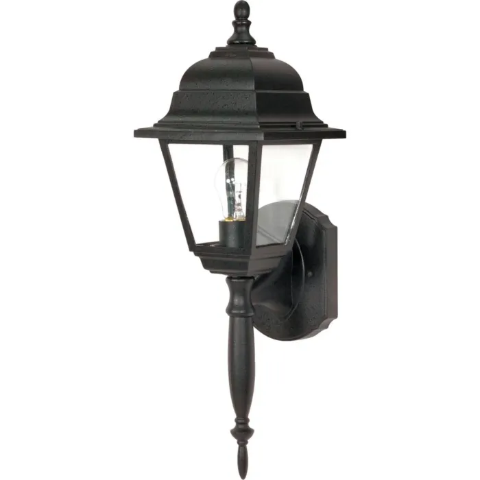 Satco Briton Wall Lantern (Black) 18 in.