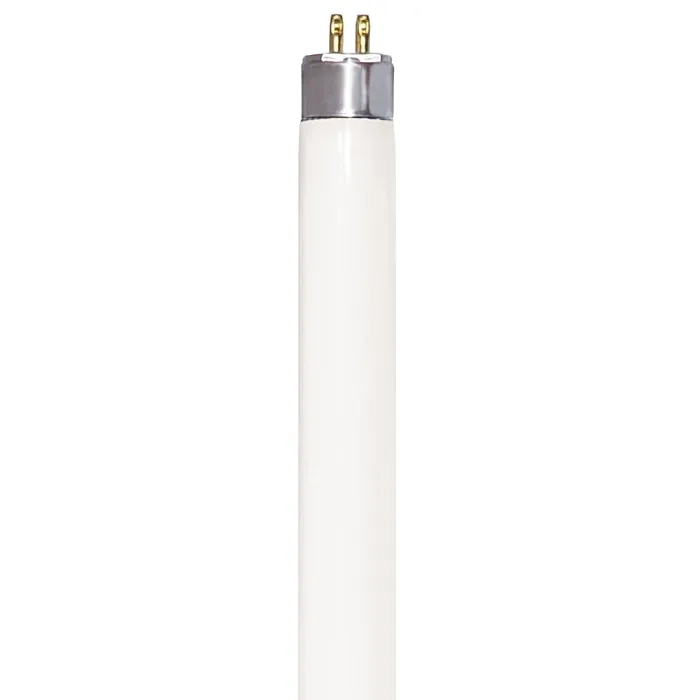 Satco 21 Watt - T5 - Fluorescent - 3500K Neutral White - 82 CRI - Miniature Bi Pin base