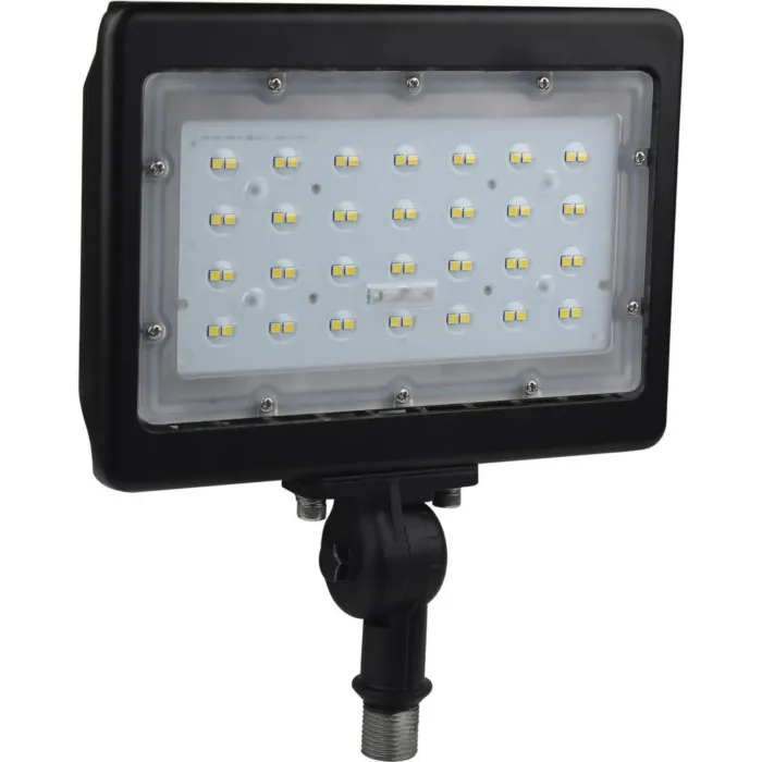 Satco LED Large Flood Light- 50W - 5000K - Bronze Finish - 100-277V