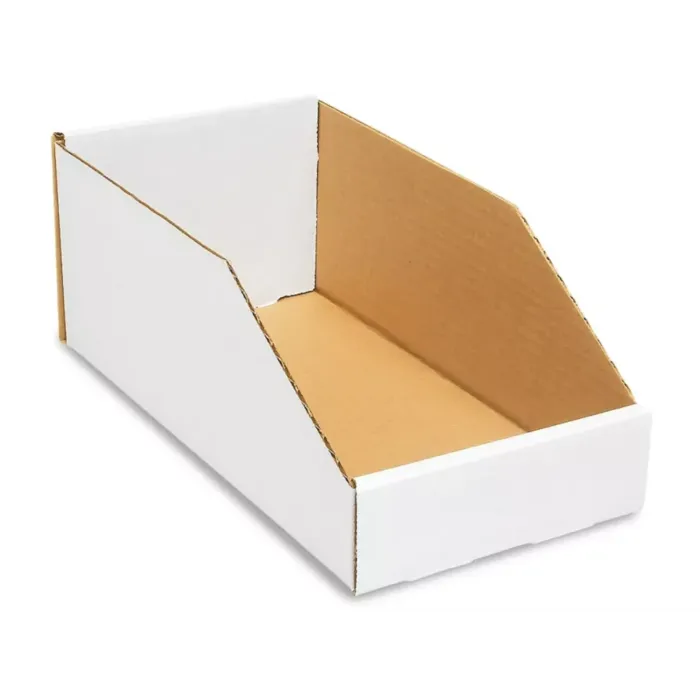 Corrugated Parts Bins - 6" x 12" x 4-1/2"