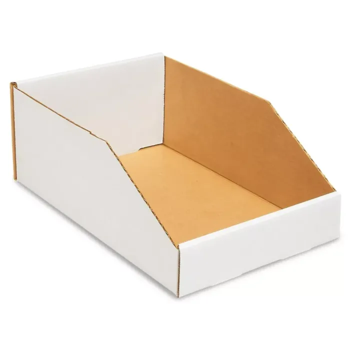 Corrugated Parts Bins - 8" x 12" x 4-1/2"
