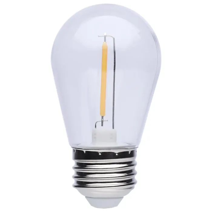 Satco 1W S14 String Light Replacement LED Bulb (4pk)