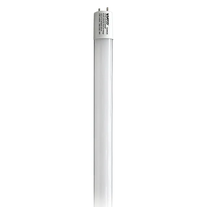 Satco 12 Watt T8 LED - Medium bi-pin base - 4000K - 50000 Average rated hours - 1450 Lumens - Type B - Ballast Bypass - Double Ended Wiring