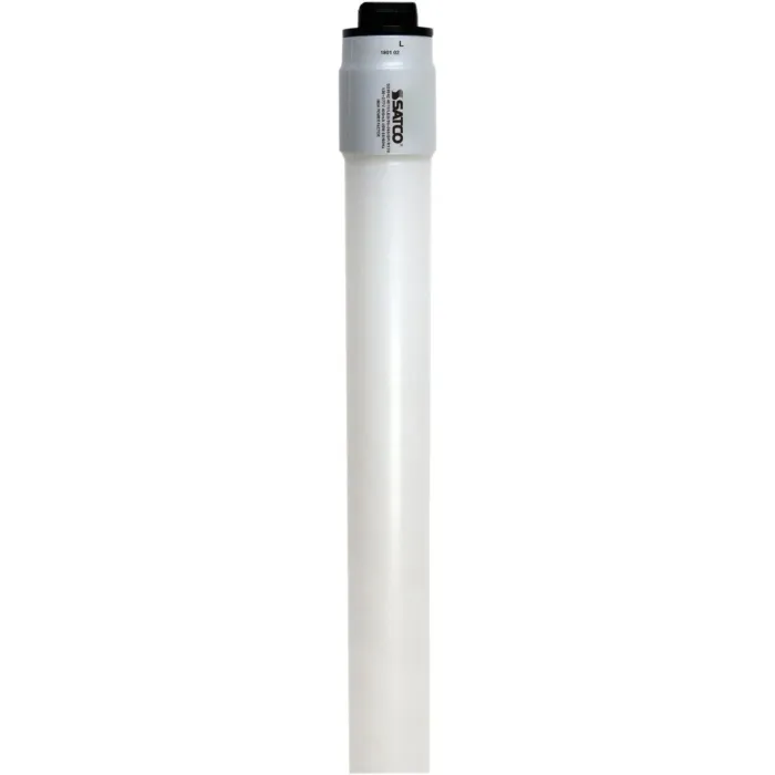 Satco 110W Equivalent 96 in. Daylight T8 Recessed Double Contact LED Tube Light Bulb