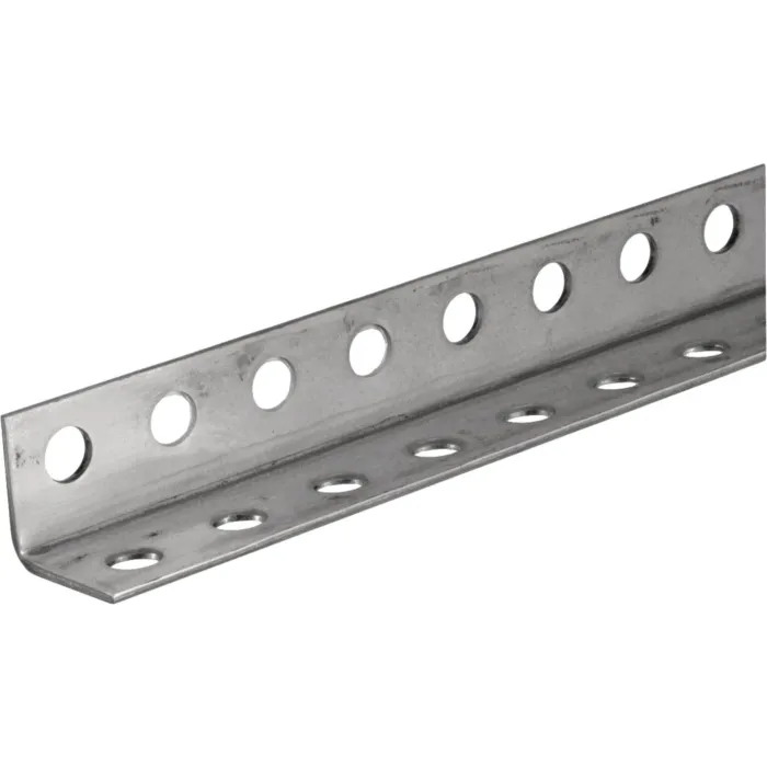 HILLMAN Slotted Angle (Zinc) 1-1/4" x 6 ft